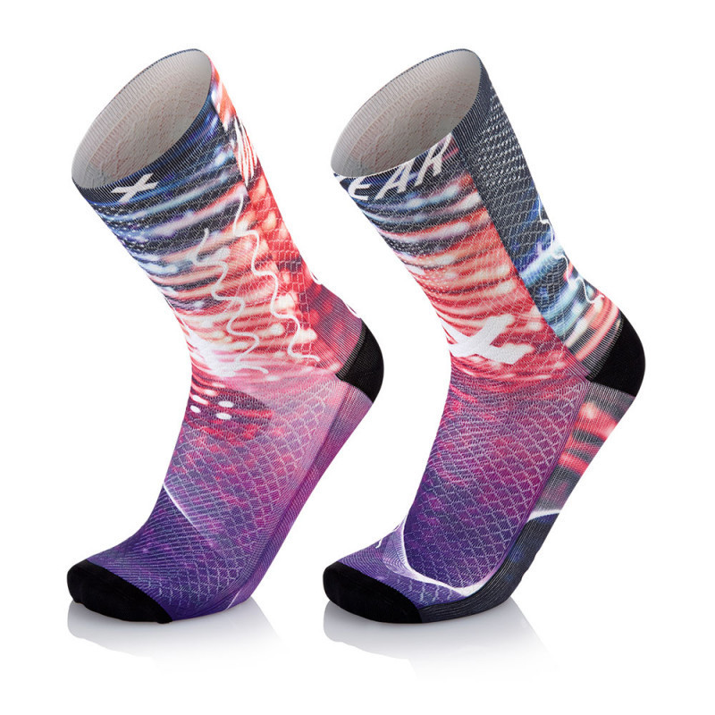 CHAUSSETTES MB WEAR SPEED PINK