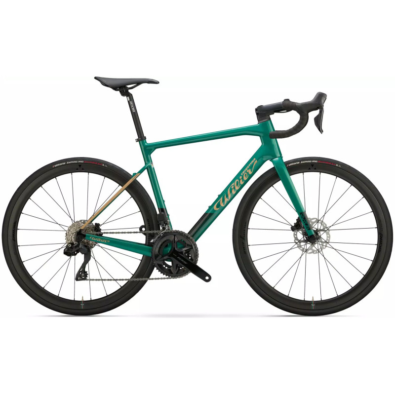 Photo non contractuelle: Vélo en SHIMANO 105 R7020 2X12S et avec des roues MICHE SWR EVO 40.