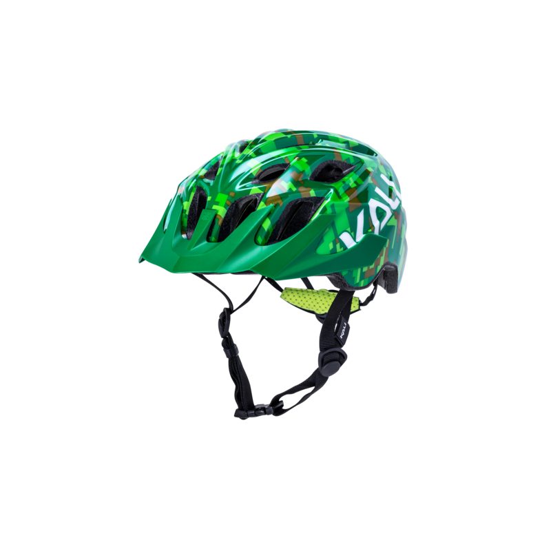 Casque enfant KALI CHAKRA pixel vert